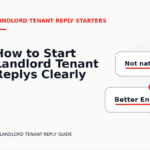 How to Start Landlord Tenant Replys Clearly