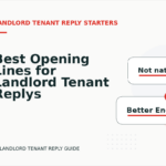 Best Opening Lines for Landlord Tenant Replys