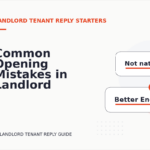 Common Opening Mistakes in Landlord Tenant Replys
