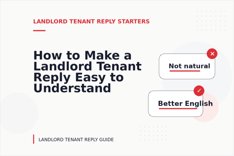 How to Make a Landlord Tenant Reply Easy to Understand How to Make a Landlord Tenant Reply Easy to Understand