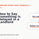 How to Say Something Is Delayed in a Landlord Tenant Reply