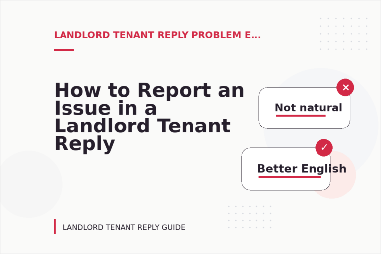 How to Report an Issue in a Landlord Tenant Reply How to Report an Issue in a Landlord Tenant Reply