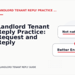 Landlord Tenant Reply Practice: Request and Reply Examples