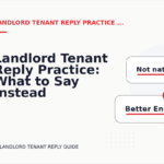 Landlord Tenant Reply Practice: What to Say Instead