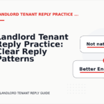 Landlord Tenant Reply Practice: Clear Reply Patterns