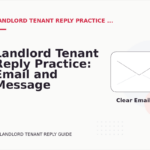 Landlord Tenant Reply Practice: Email and Message Examples