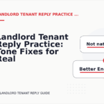 Landlord Tenant Reply Practice: Tone Fixes for Real Situations