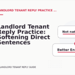 Landlord Tenant Reply Practice: Softening Direct Sentences